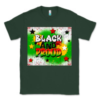 Sports Green black and proud Classic Tee - CowGirlArtShop