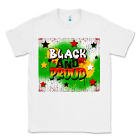 White black and proud Classic Tee - CowGirlArtShop