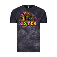 Cloud Black football sister Vintage Tee - OliviaCreatesArt
