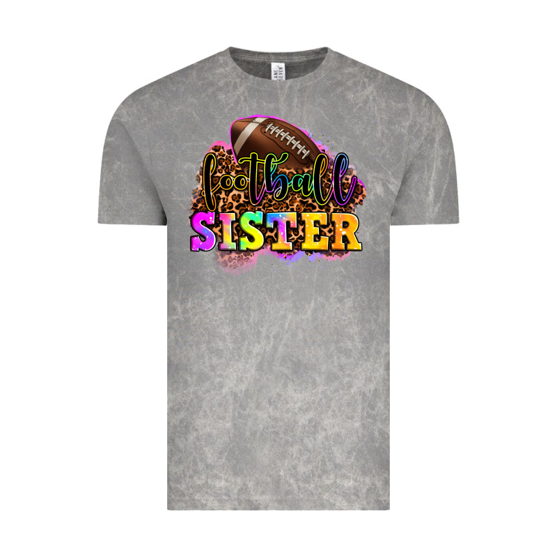 Football Sister Vintage Tee by OliviaCreatesArt | Teevron