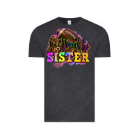 Vintage Black football sister Vintage Tee - OliviaCreatesArt