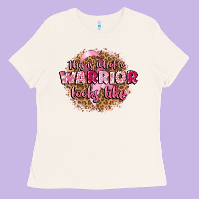 This Is What A Warrior Looks Like Ladies Tee Designed By Cowgirlartshop
