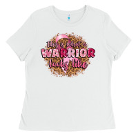 White this is what a warrior looks like Ladies Tee - CowGirlArtShop