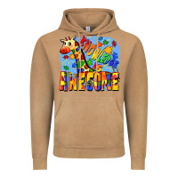 Vintage Camel Knowledge is awesome Autism giraffe Vintage Hoodie - FaDigitalArtStudio