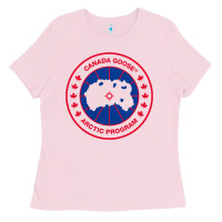 Bubblegum Pink CANADA GOOSE Ladies Tee - baoMotion