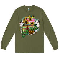 Army Green maine Long Sleeve Tee - RanaPortraitStore