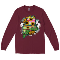 Burgundy maine Long Sleeve Tee - RanaPortraitStore