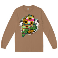 Toasted Coconut maine Long Sleeve Tee - RanaPortraitStore
