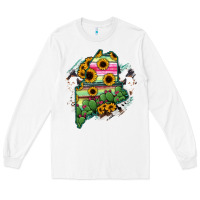 White maine Long Sleeve Tee - RanaPortraitStore