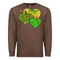 Chestnut st patricks day hearts Premium Sweatshirt - AdoDesignShop