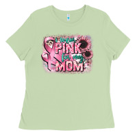 Matcha i wear pink for my mom Ladies Tee - CowGirlArtShop