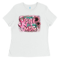 I Wear Pink For My Mom Ladies Tee | Teevron