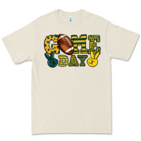 Bone Game day yellow and green team color Premium Tee - HowdyJamesFarm
