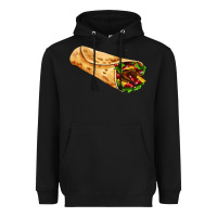 Black burrito Heavyweight Hoodie - AdoDesignShop