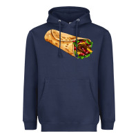 Navy burrito Heavyweight Hoodie - AdoDesignShop