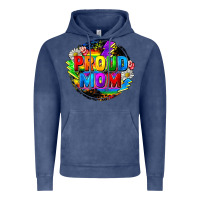 Vintage Denim proud mom lgbt Vintage Hoodie - FaDigitalArtStudio