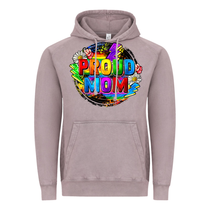 Proud Mom Lgbt Vintage Hoodie by FaDigitalArtStudio | Teevron