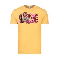 Vintage Mustard valentines day love horse Vintage Tee - OliviaCreatesArt