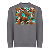 Storm astec cowhide highlands cow Heavyweight Sweatshirt - BarkalooDesign