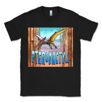 Black dinosaur pterodactyl Classic Tee - Artiststas