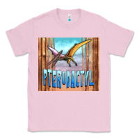 Bubblegum Pink dinosaur pterodactyl Classic Tee - Artiststas