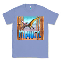 Colony Blue dinosaur pterodactyl Classic Tee - Artiststas