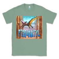 Sage dinosaur pterodactyl Classic Tee - Artiststas
