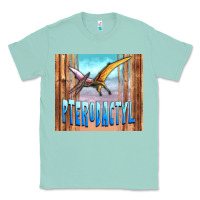 Seafoam dinosaur pterodactyl Classic Tee - Artiststas