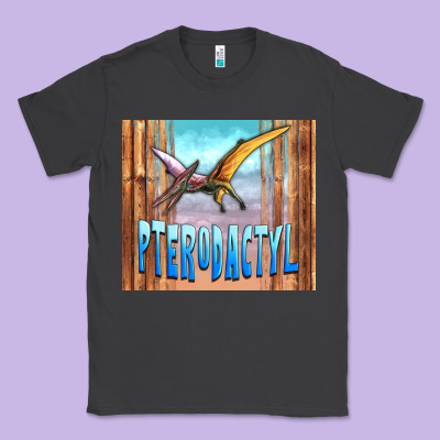 Dinosaur Pterodactyl Classic Tee Designed By Artiststas