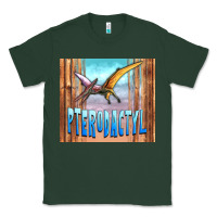Sports Green dinosaur pterodactyl Classic Tee - Artiststas