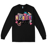 Black nurse mom Long Sleeve Tee - FaDigitalArtStudio