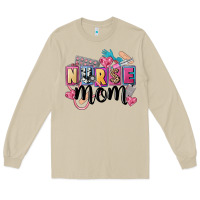 Mushroom nurse mom Long Sleeve Tee - FaDigitalArtStudio