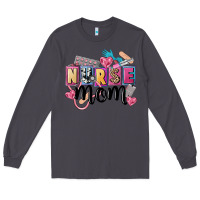 Smoke nurse mom Long Sleeve Tee - FaDigitalArtStudio