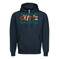 Navy first we drink coffee then we do things Zipper Hoodie - AdoDesignShop