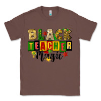 Chestnut black teacher magic juneteenth Classic Tee - CowGirlArtShop