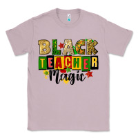 Lilac black teacher magic juneteenth Classic Tee - CowGirlArtShop