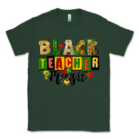 Sports Green black teacher magic juneteenth Classic Tee - CowGirlArtShop