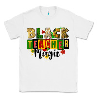 White black teacher magic juneteenth Classic Tee - CowGirlArtShop