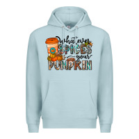 Blue Mist whatever spices your pumpkin Premium Hoodie - CowhideDigitalArt