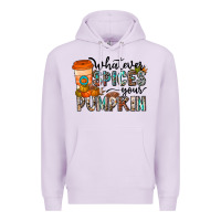 Lilac whatever spices your pumpkin Premium Hoodie - CowhideDigitalArt