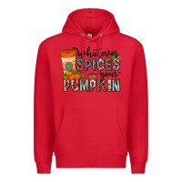 Red whatever spices your pumpkin Premium Hoodie - CowhideDigitalArt