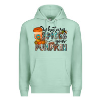 Seafoam whatever spices your pumpkin Premium Hoodie - CowhideDigitalArt