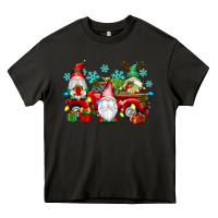 Asphalt christmas gnome truck Heavy Core Tee - texasbilliewilder
