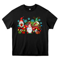 Black christmas gnome truck Heavy Core Tee - texasbilliewilder