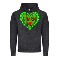 Vintage Black valentine's day hearts Vintage Hoodie - FaDigitalArtStudio