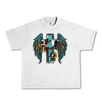 Lunar Rock Western Wings Cross Hope Urban Heavy Tee - RanaPortraitStore