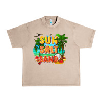 French Oak Sun salt sand Urban Heavy Tee - FaDigitalArtStudio