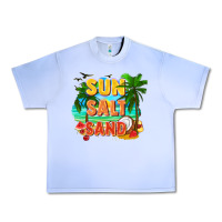 Grape Ice Sun salt sand Urban Heavy Tee - FaDigitalArtStudio