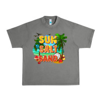 Tornado Sun salt sand Urban Heavy Tee - FaDigitalArtStudio