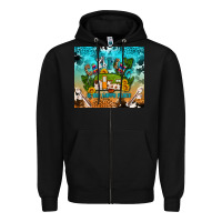 Black camping is my happy place Zipper Hoodie - AdoDesignShop